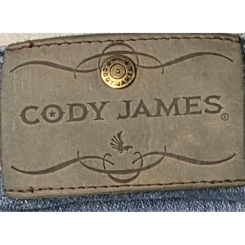 Cody James Mens Jeans 34x30 Blue Straight Western Denim Pants PreOwned